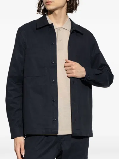 Samsoe & Samsoe Sataka Button-up Shirt Jacket In Brown