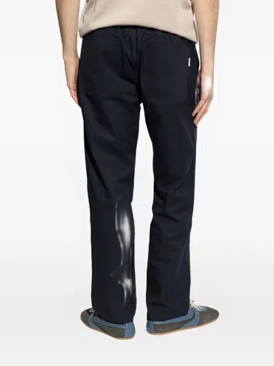 Samsoe & Samsoe Elasticated-waist Trousers In Brown