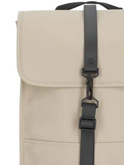 Rains Mini Flap-top Backpack In Neutral