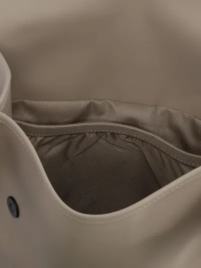 Rains Mini Flap-top Backpack In Neutral