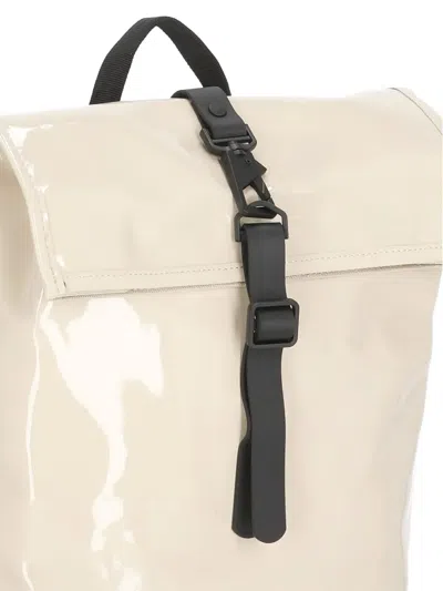 Rains Mini Rolltop Backpack In Neutral