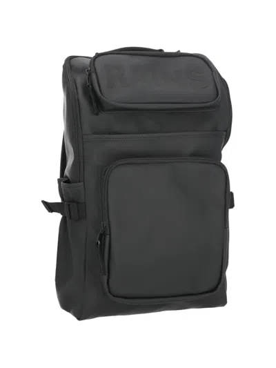 Rains Cargo Backpack In Black