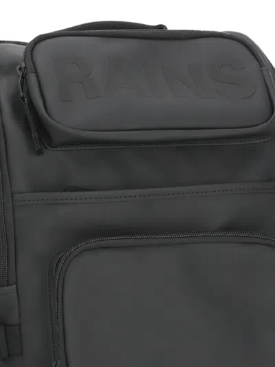 Rains Cargo Backpack In Black