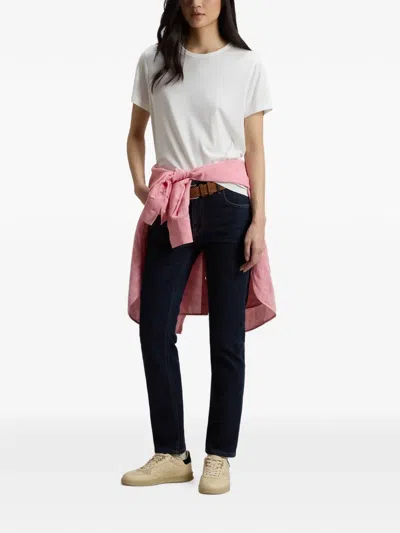 Woolrich Logo Printed T-shirt In White