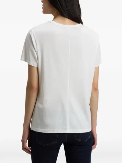 Woolrich Logo Printed T-shirt In White