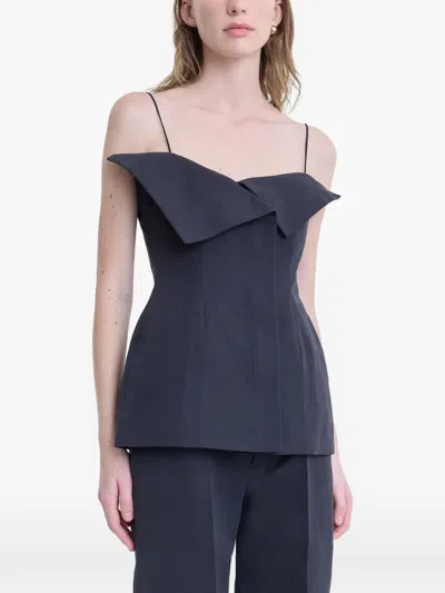 Fforme Eilwen Top In Black