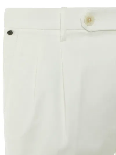 Gta Pantalone Button Trousers In White