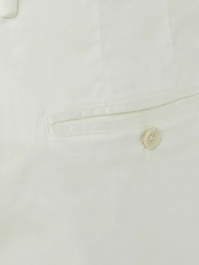 Gta Pantalone Button Trousers In White
