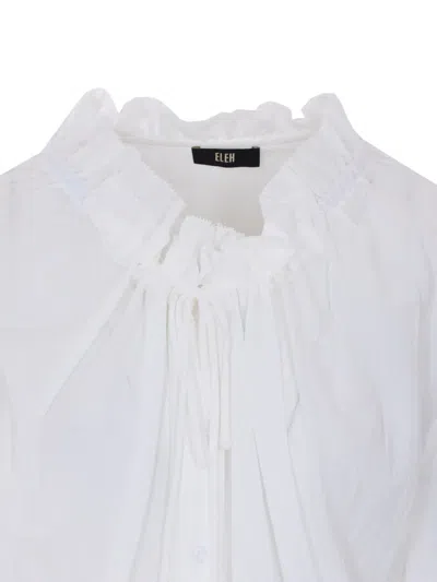 Ele H Shirt In White