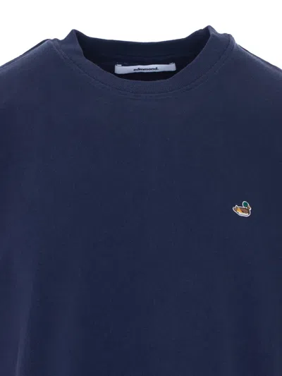 Edmmond Studios Duck Patch T-shirt In Blue
