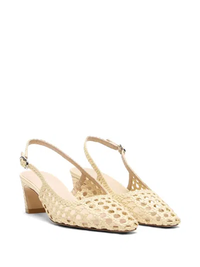 Stuart Weitzman Stassi Interwoven Slingback Pumps In Multi