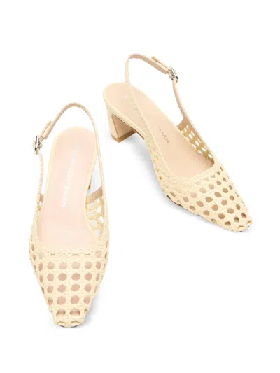 Stuart Weitzman Stassi Interwoven Slingback Pumps In Multi