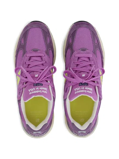New Balance 993 Low-top Sneakers In Purple