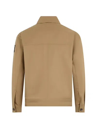 Herno Flap-pocket Shirt Jacket In Brown