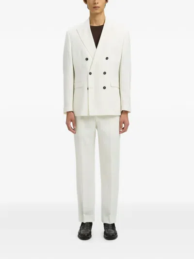 Selected Double-breasted Blazer In Multi