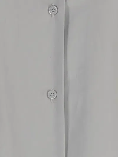 Off-white Crossover Strap Shirt In Gray