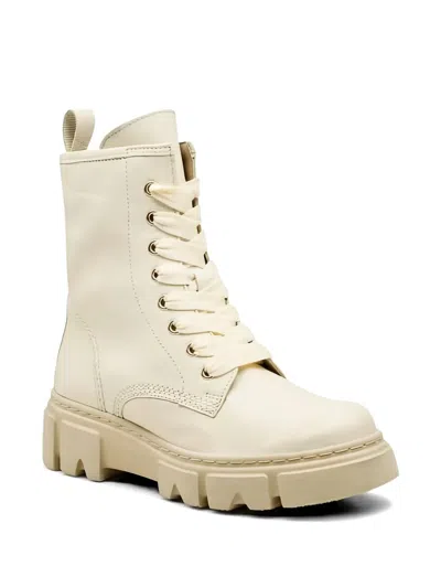 Gabor Lace-up Boots In Neutral