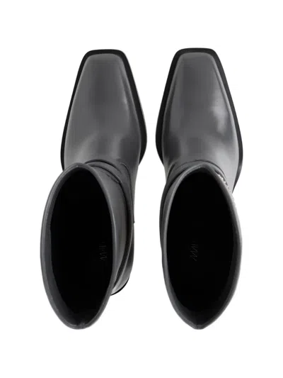 Marccain Stud Embellishment Buckle Boots In Multi