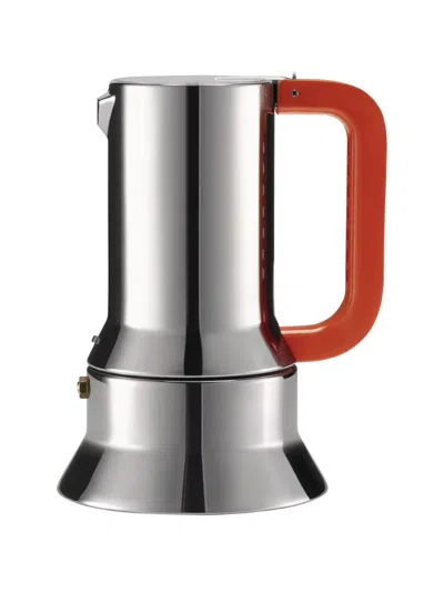 Alessi Handle Coffee Maker In Silver