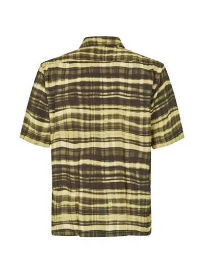 Samsoe & Samsoe Camicia Saayo X Wavy Check In Green