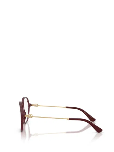 Dolce & Gabbana Full-frame Plain Mirror In Red