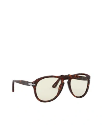 Persol Pilot Frame Sunglasses In Brown