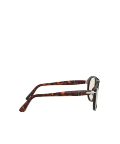 Persol Pilot Frame Sunglasses In Brown
