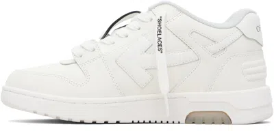Off-white Out Of Office Graffiti-print Low-top Sneakers In White