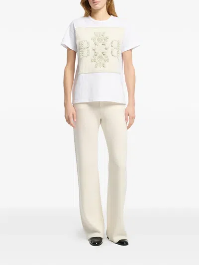 Barrie Logo-patch T-shirt In White