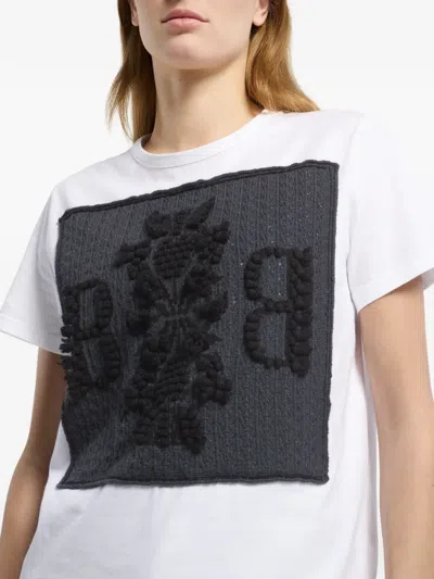 Barrie Logo-patch T-shirt In White
