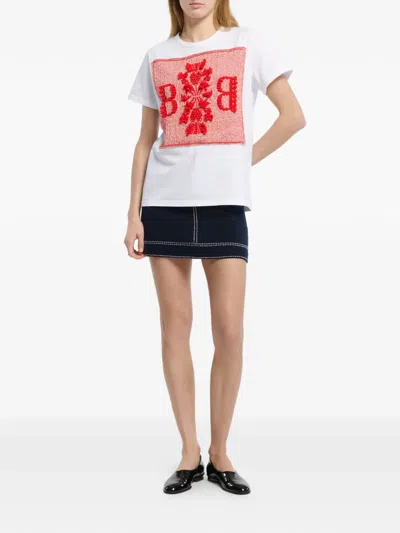 Barrie Logo-patch T-shirt In White