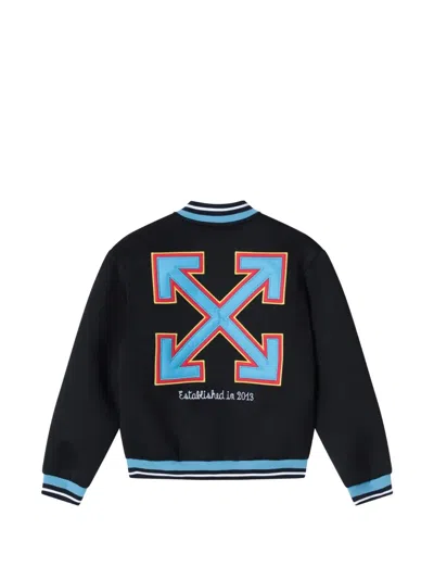 贴花棒球飞行员夹克