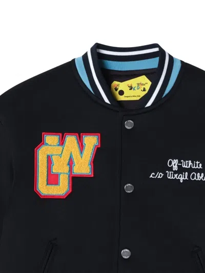 贴花棒球飞行员夹克