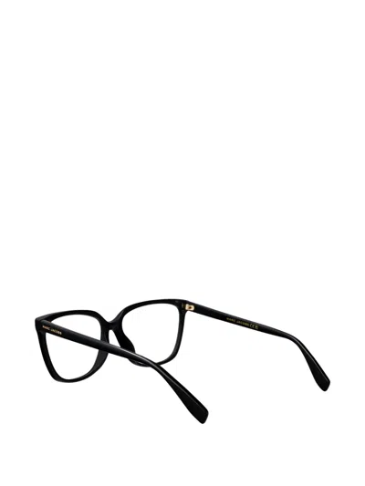 Marc Jacobs Rectangle Frame Glasses In Black