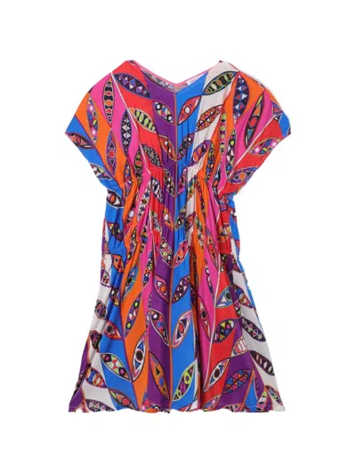 Pucci Junior Printed Suit In Multi