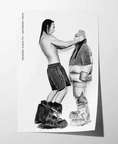 Pre-owned Rick Owens Poster Print Gift Vintage Archive Lookbook In Multi