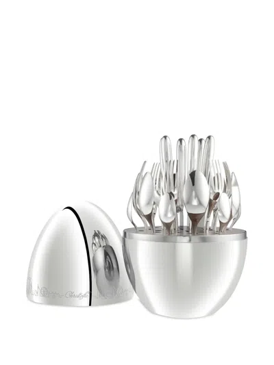Christofle Flatware Set For 6 Persons In Silver
