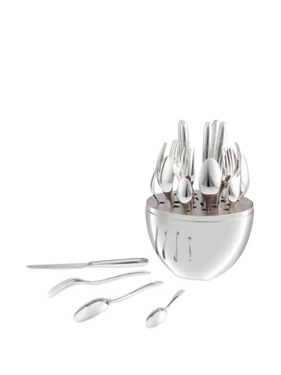 Christofle Flatware Set For 6 Persons In Silver