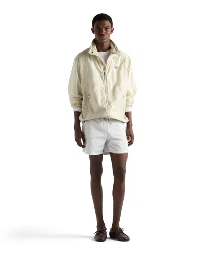 Prada Long-sleeves Jacket In Neutral