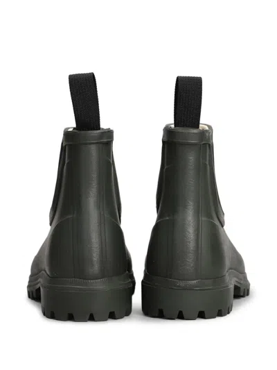 Superga プルタブ ブーツ In Gray