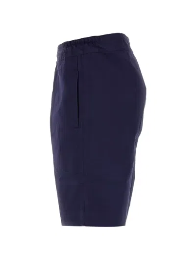 Umbro Logo Patch Bermuda Shorts In Blue