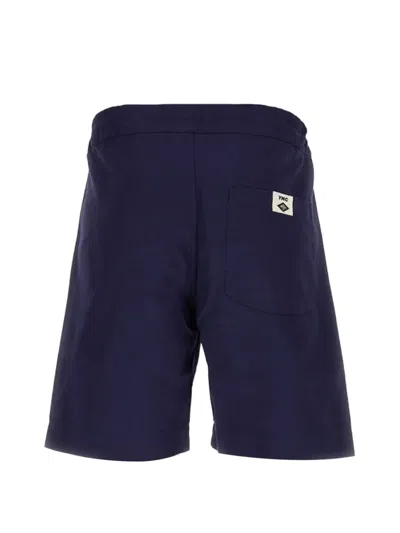 Umbro Logo Patch Bermuda Shorts In Blue