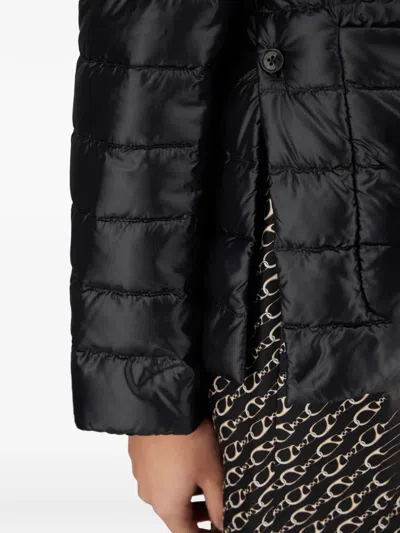 Herno Long-sleeved Down Jacket In Blue