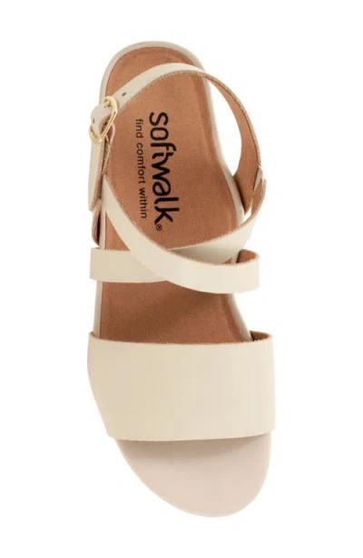 Softwalk Cali Sandal In White