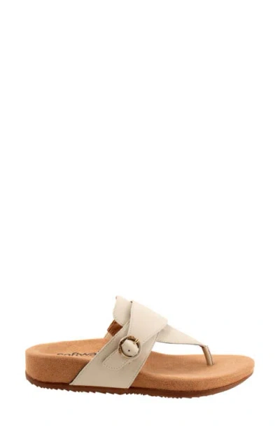 Softwalk ® Belize T-strap Sandal In White