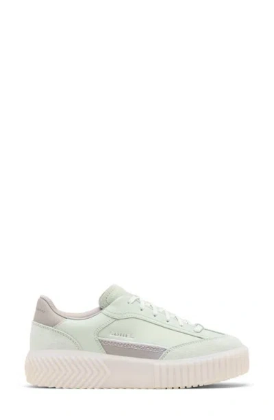 Sorel Ona Ave T-toe Platform Sneaker In Green