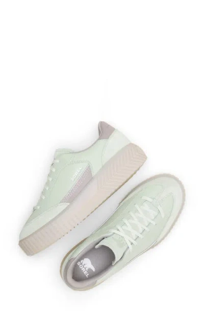 Sorel Ona Ave T-toe Platform Sneaker In Green