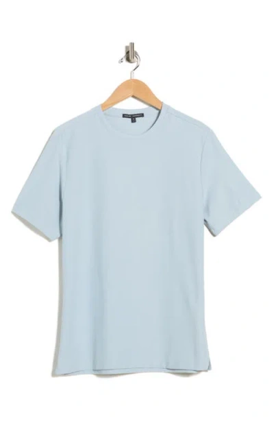 Robert Barakett The Barakett Textured Tee In Light Blue