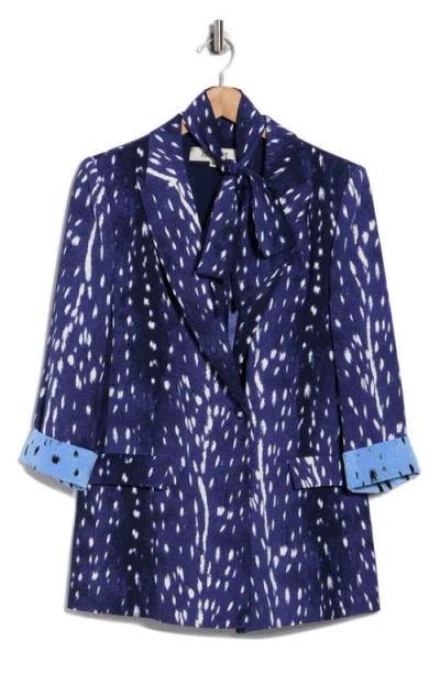Dvf Emiliano Jacket In Blue
