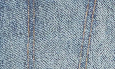 Ecru Relaxed Denim Jacket In Blue